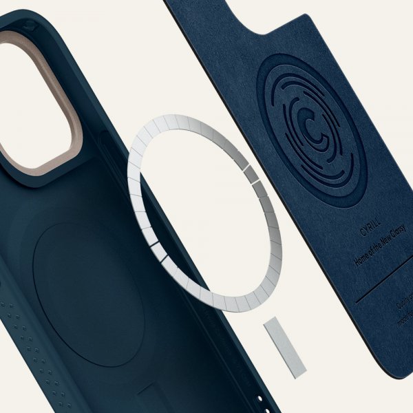 Cyrill iPhone 13 Pro Max Skal Color Brick Mag Deep Sea