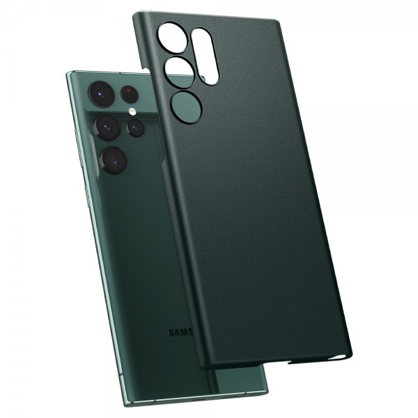Spigen Samsung Galaxy S22 Ultra Cover AirSkin Abyss Green