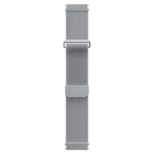 Spigen Apple Watch 45mm Cover med Rem Metal Fit Pro Silver
