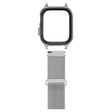 Spigen Apple Watch 40mm Skal med Armbånd Metal Fit Pro Sølv