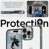 Spigen iPhone 14 Pro Max Cover Optik Crystal Chrome Gray