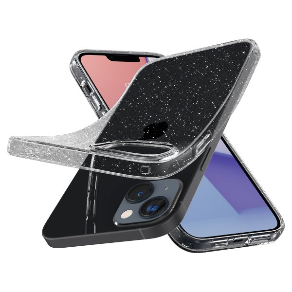 Spigen iPhone 14 Plus Cover Liquid Crystal Glitter Crystal Quartz