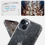 Spigen iPhone 14 Plus Cover Liquid Crystal Glitter Crystal Quartz