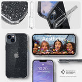 Spigen iPhone 14 Plus Cover Liquid Crystal Glitter Crystal Quartz