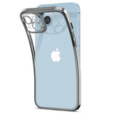 Spigen iPhone 14 Plus Cover Optik Crystal Chrome Gray