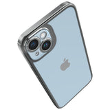 Spigen iPhone 14 Plus Cover Optik Crystal Chrome Gray
