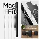 Spigen iPhone 14 Plus Cover Mag Armor MagFit Mat Sort