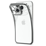 Spigen iPhone 14 Pro Cover Optik Crystal Chrome Gray
