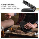 Spigen Samsung Galaxy Z Flip 4 Cover Lienar Calin Sort