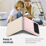 Spigen Samsung Galaxy Z Flip 4 Cover AirSkin Cotton Pink