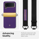 Spigen Samsung Galaxy Z Flip 4 Cover Compoty Pansy