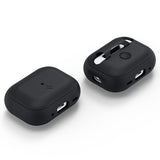 Spigen AirPods Pro 2 Cover Silicone Fit Sort