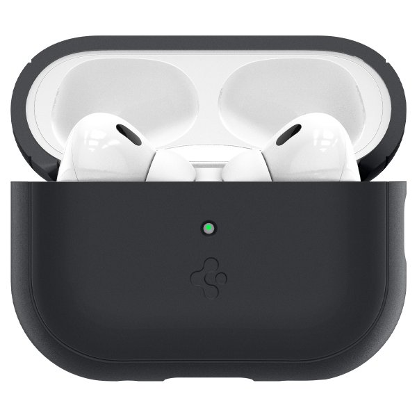 Spigen AirPods Pro 2 Cover Silicone Fit Sort