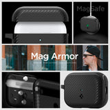 Spigen AirPods Pro 2 Cover Mag Armor MagFit Mat Sort