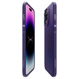 Spigen iPhone 14 Pro Max Cover Liquid Air Deep Purple