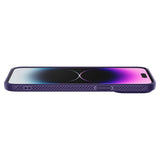 Spigen iPhone 14 Pro Cover Liquid Air Deep Purple