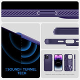 Spigen iPhone 14 Pro Cover Liquid Air Deep Purple