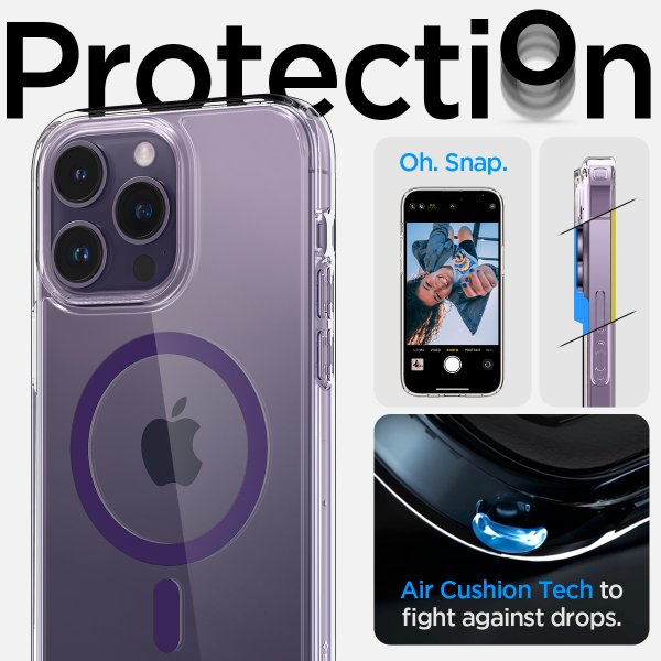 Spigen iPhone 14 Pro Max Cover Ultra Hybrid MagFit Deep Purple