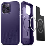 Spigen iPhone 14 Pro Max Cover Mag Armor MagFit Deep Purple