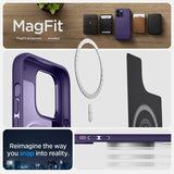 Spigen iPhone 14 Pro Cover Mag Armor MagFit Deep Purple