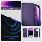 Spigen iPhone 14 Pro Cover Mag Armor MagFit Deep Purple
