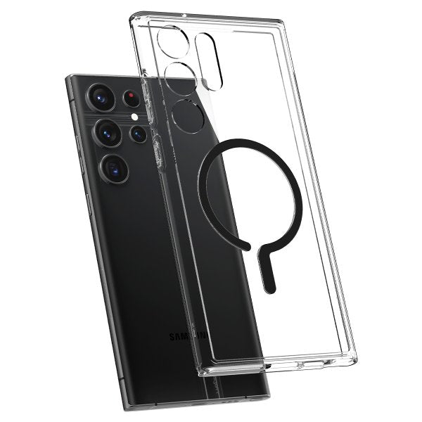 Spigen Samsung Galaxy S23 Ultra Cover Ultra Hybrid OneTap Ring MagSafe Sort