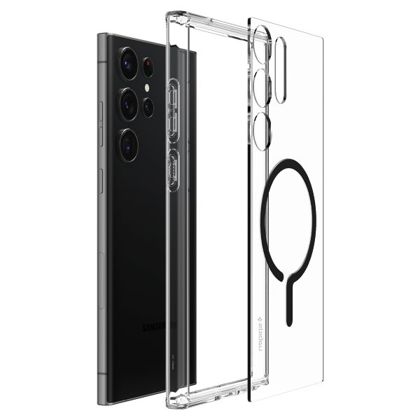 Spigen Samsung Galaxy S23 Ultra Cover Ultra Hybrid OneTap Ring MagSafe Sort