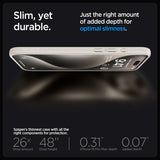 Spigen iPhone 15 Pro Max Cover Liquid Air Natural Titanium