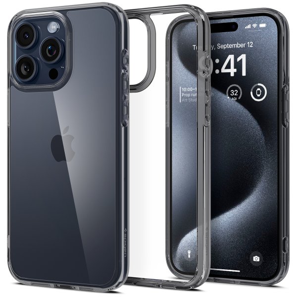 Spigen iPhone 15 Pro Cover Ultra Hybrid Space Crystal