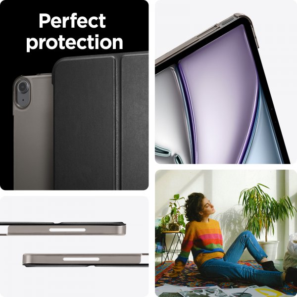 Spigen iPad Air 13 (M2/M3/M4) Cover Smart Fold Sort
