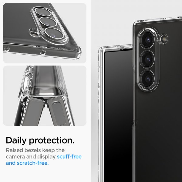 Spigen Samsung Galaxy Z Fold 6 Cover Ultra Hybrid Pro Crystal Clear