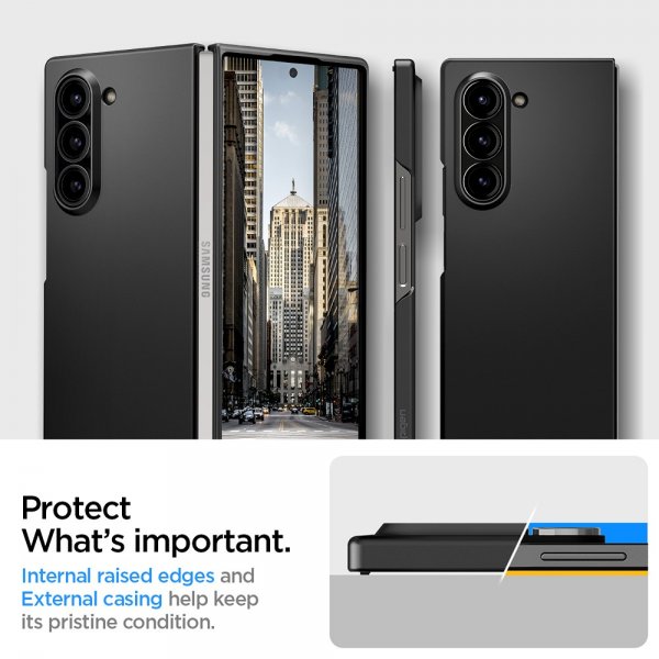 Spigen Samsung Galaxy Z Fold 6 Air Skin Cover Sort