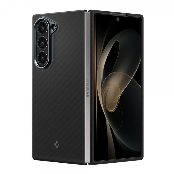 Spigen Samsung Galaxy Z Fold 6 Cover Air Skin Aramid Sort