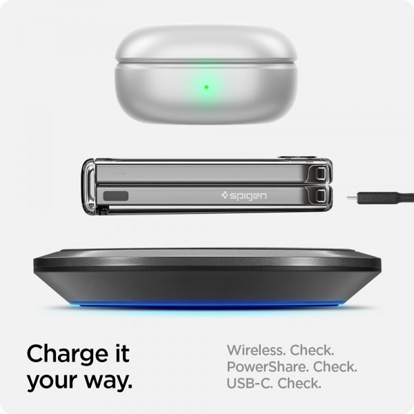 Spigen Samsung Galaxy Z Flip 6/Flip 7 FE Cover Ultra Hybrid Pro Crystal Clear