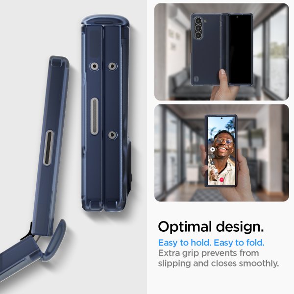 Spigen Samsung Galaxy Z Fold 6 Cover Ultra Hybrid Pro Frost Navy Blue