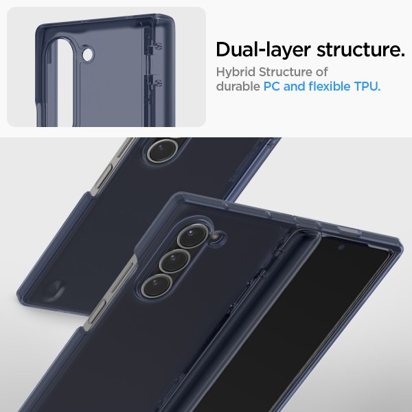 Spigen Samsung Galaxy Z Fold 6 Cover Ultra Hybrid Pro Frost Navy Blue