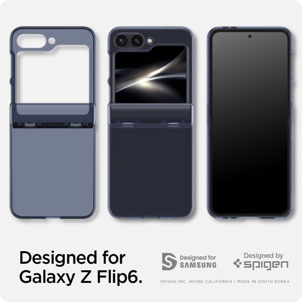 Spigen Samsung Galaxy Z Flip 6/Flip 7 FE Cover Ultra Hybrid Pro Frost Navy Blue