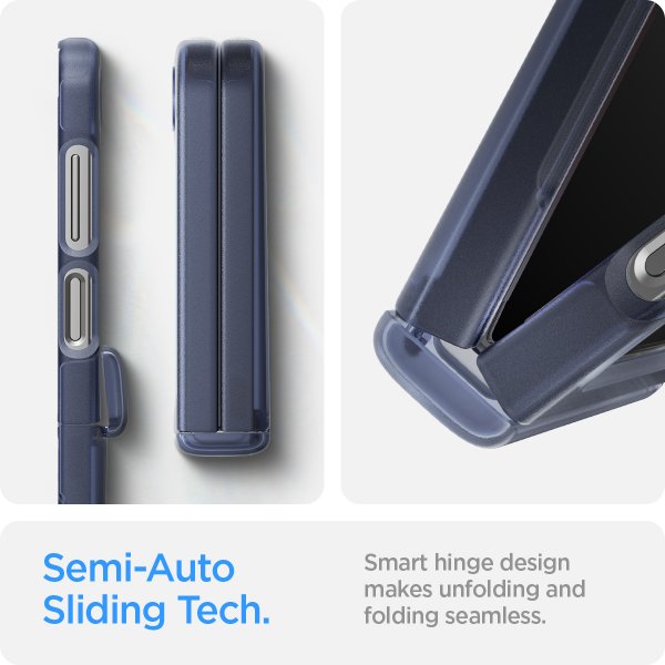 Spigen Samsung Galaxy Z Flip 6/Flip 7 FE Cover Ultra Hybrid Pro Frost Navy Blue