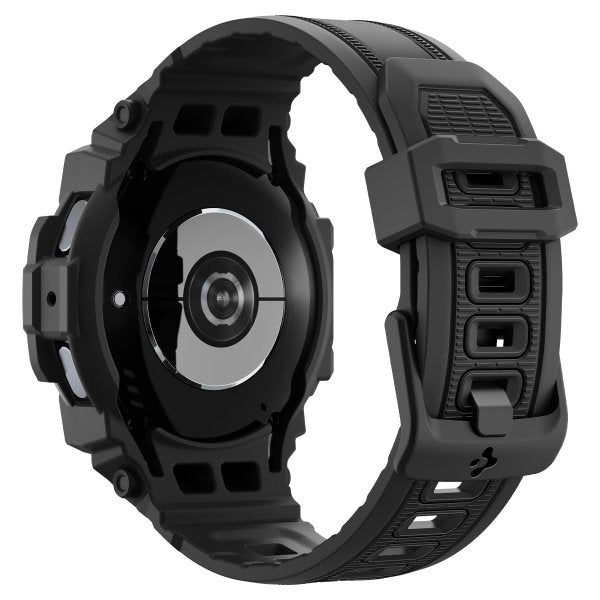 Spigen Samsung Galaxy Watch 7 40mm Rem og Cover Rugged Armor Pro Mat Sort
