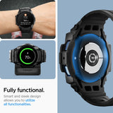 Spigen Samsung Galaxy Watch 7 40mm Rem og Cover Rugged Armor Pro Mat Sort