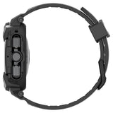 Spigen Samsung Galaxy Watch Ultra Armbånd og Etui Rugged Armor Pro Matte Black