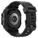 Spigen Samsung Galaxy Watch Ultra Armbånd og Etui Rugged Armor Pro Matte Black