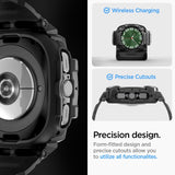 Spigen Samsung Galaxy Watch Ultra Armbånd og Etui Rugged Armor Pro Matte Black
