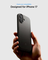 Spigen iPhone 17 Cover Thin Fit MagFit Gunmetal