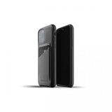 Mujjo iPhone 11 Pro Cover Full Læder Wallet Etui Sort