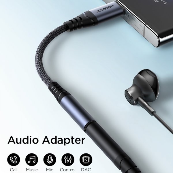 Joyroom Adapter Audio Transfer Series USB-C til 3,5 mm