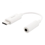 Deltaco Adapter USB-C til 3.5mm Hvid