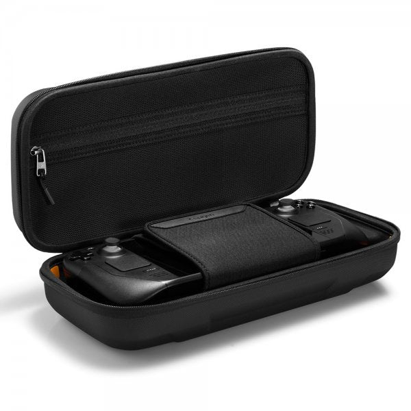 Spigen Steam Deck/Steam Deck OLED Taske Rugged Armor Pro Pouch Sort
