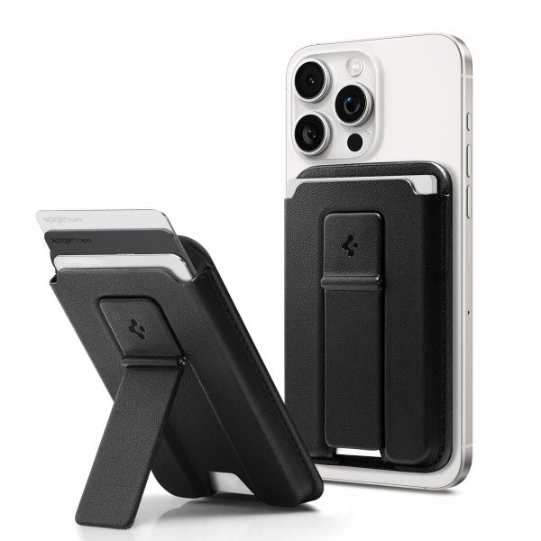 Spigen MagSafe Kortholder Smart Fold 2 MagFit Sort