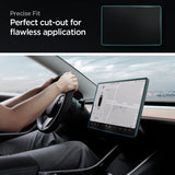 Spigen Skærmbeskyttelse GLAS.tR EZ Fit Anti-Glare Tesla Model Y/Model 3 (2017-2023)